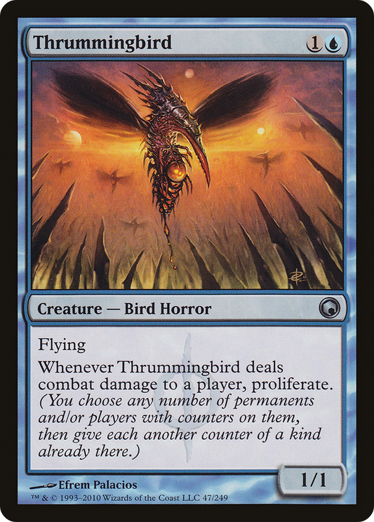 Thrummingbird (SOM-047) - Scars of Mirrodin