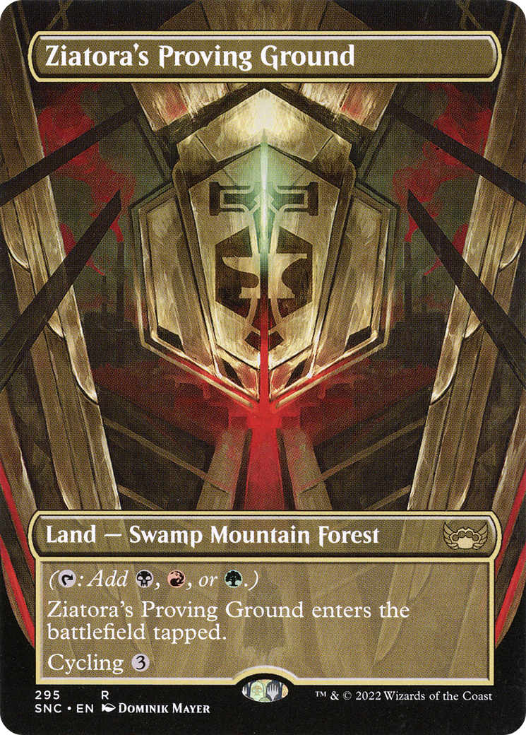 Ziatora's Proving Ground (Borderless) (SNC-295) - Streets of New Capenna (Borderless)