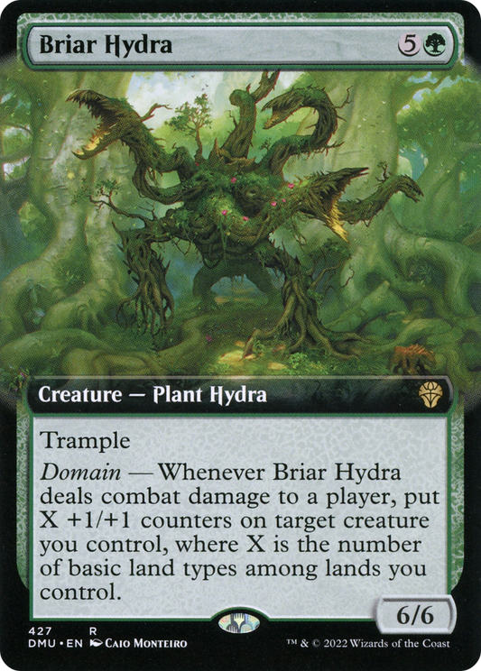 Briar Hydra (Extended Art) (DMU-427) - Dominaria United: (Extended Art) Foil