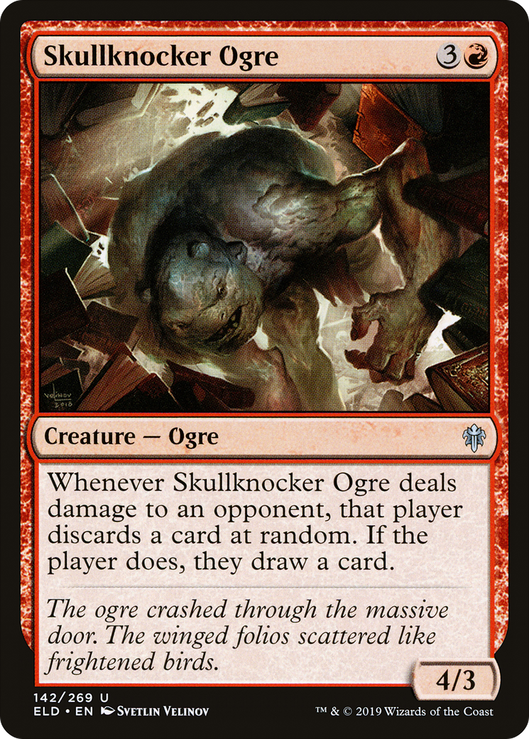 Skullknocker Ogre (ELD-142) - Throne of Eldraine Foil