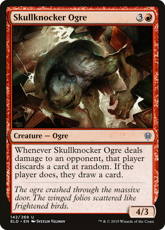 Skullknocker Ogre (ELD-142) - Throne of Eldraine Foil