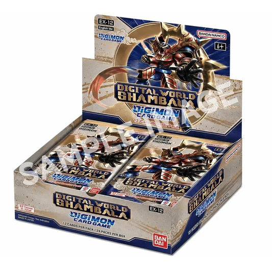 Digimon Card Game: Extra Booster Display – Digital World Shambala [EX-12]