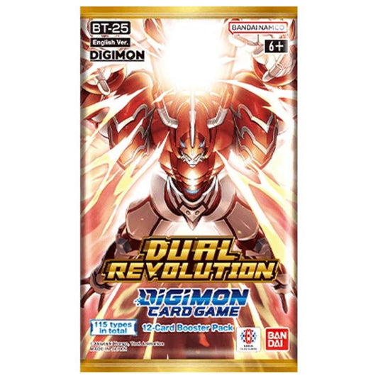 Digimon Card Game: Booster PACK – Dual Revolution [BT-25] PREORDER