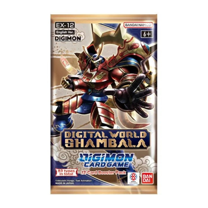 Digimon Card Game: Extra Booster Pack – Digital World Shambala [EX-12]