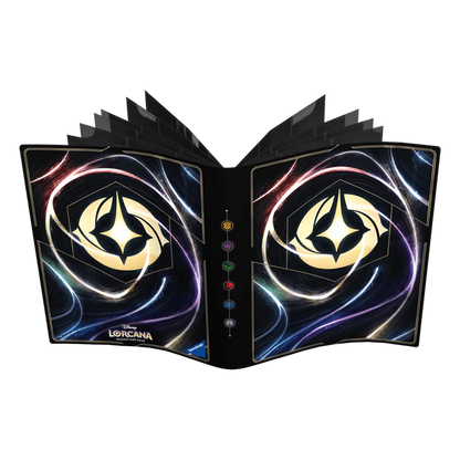 Disney Lorcana Card Back Lorcana Logo 9-Pocket Portfolio