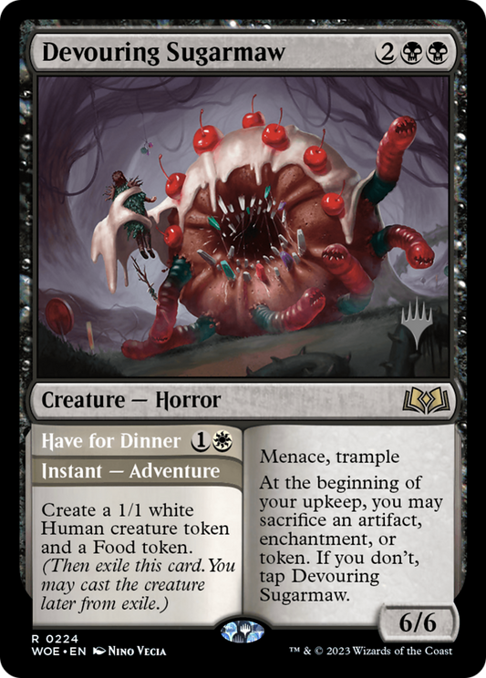 Devouring Sugarmaw (PPWOE-224) - Wilds of Eldraine Promos