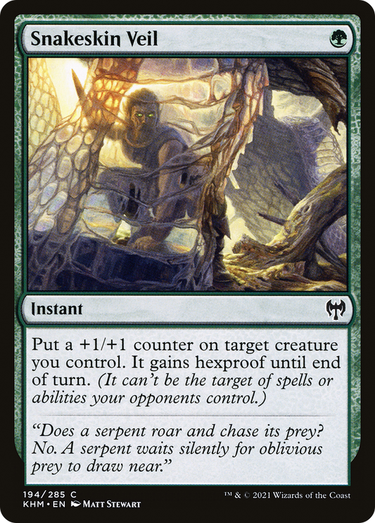 Snakeskin Veil (KHM-194) - Kaldheim