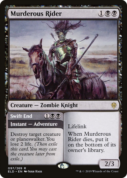 Murderous Rider (ELD-097) - Throne of Eldraine