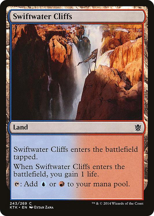 Swiftwater Cliffs (KTK-243) - Khans of Tarkir