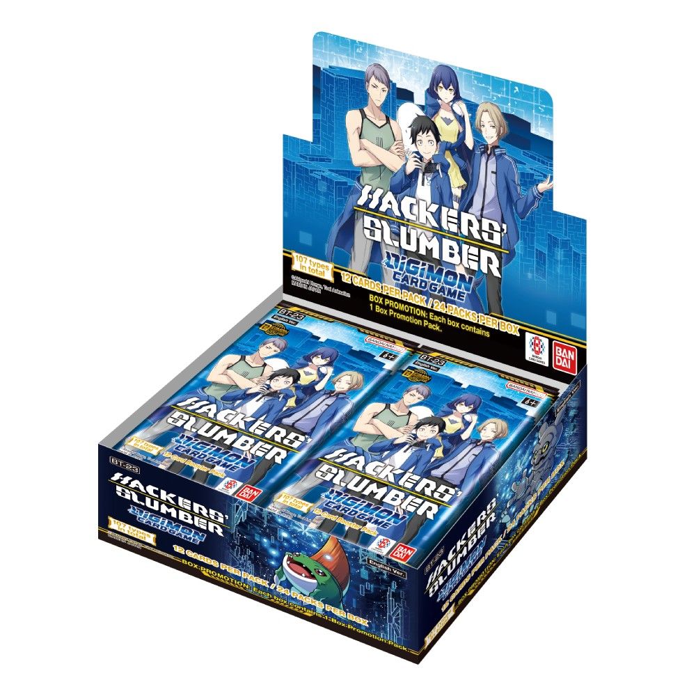 Digimon Card Game: Booster Display – Hackers Slumber [BT23]