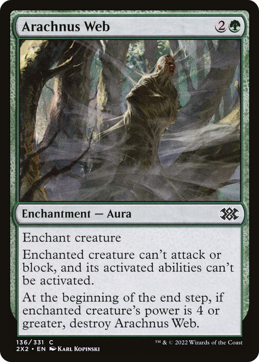 Arachnus Web (2X2-136) - Double Masters 2022