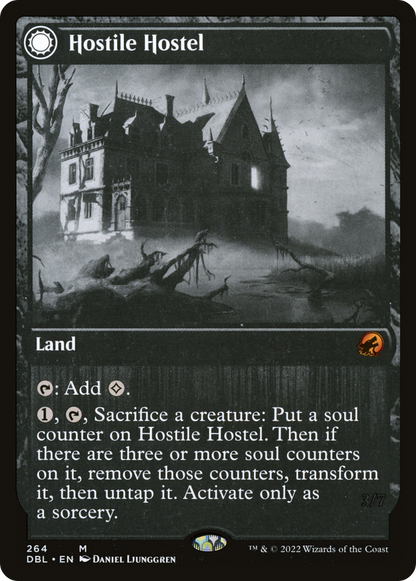 Hostile Hostel (DBL-264) - Innistrad: Double Feature: (Double Faced Transform)