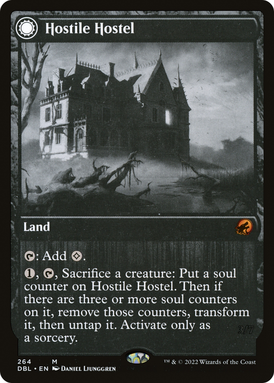 Hostile Hostel (DBL-264) - Innistrad: Double Feature: (Double Faced Transform)