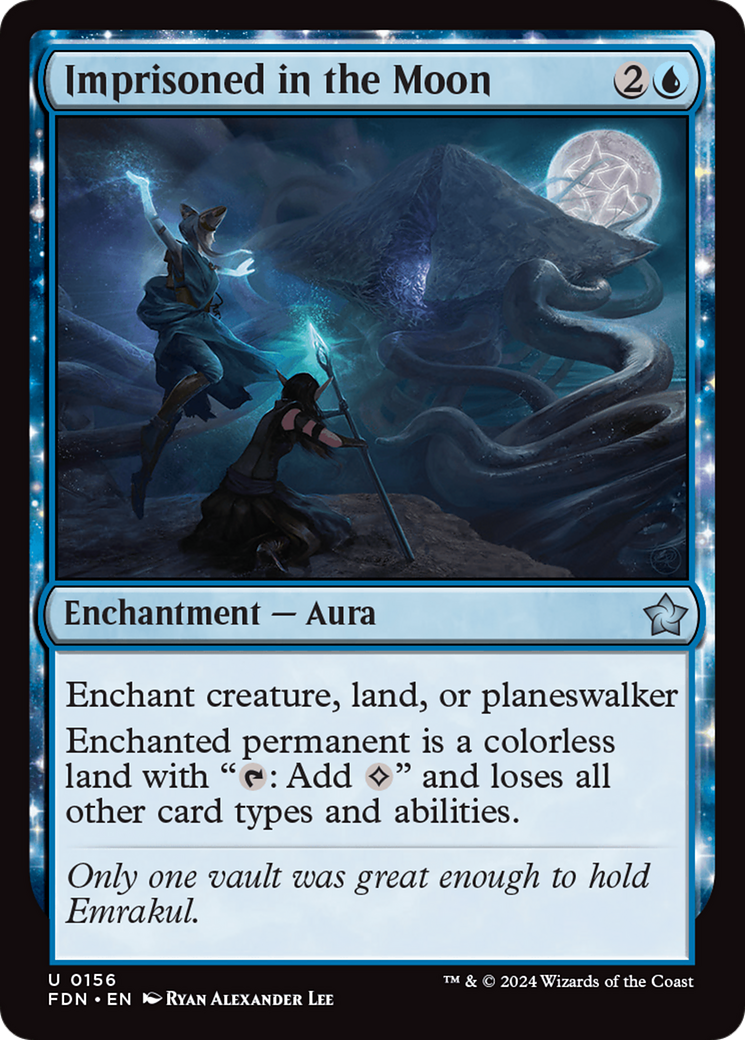 Imprisoned in the Moon (FDN-156) - Foundations: (enchantment)
