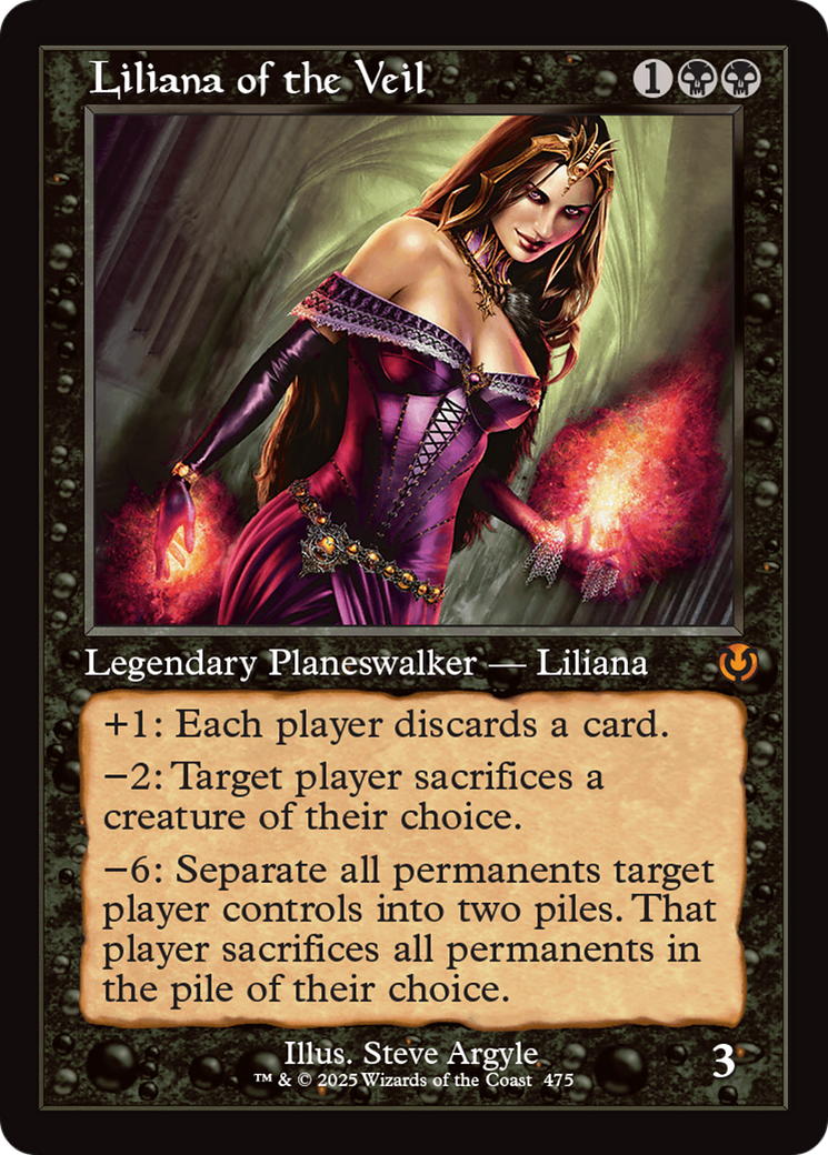 Liliana of the Veil (INR-475) - Innistrad Remastered Foil