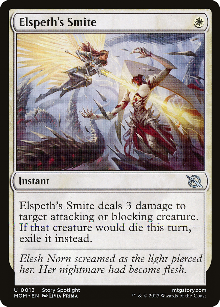 Elspeth's Smite (MOM-013) - March of the Machine Foil