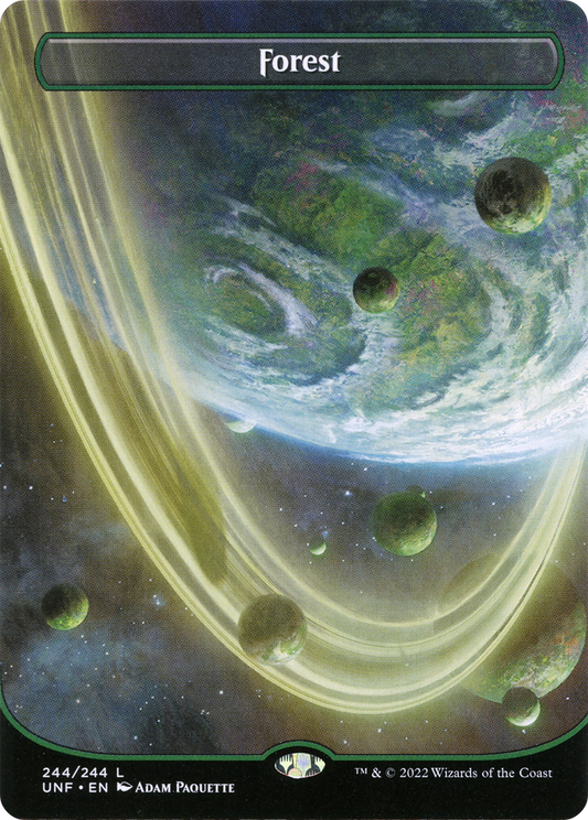Forest (244) (Borderless) (UNF-244) - Unfinity (Borderless) Foil