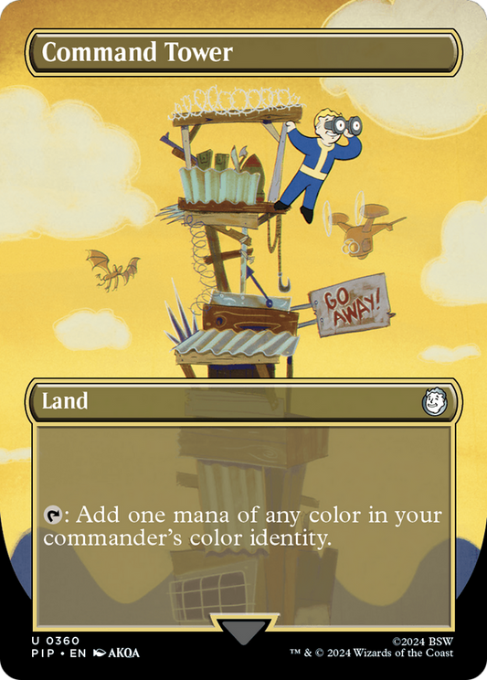 Command Tower (Borderless) (PIP-360) - Fallout (Borderless)