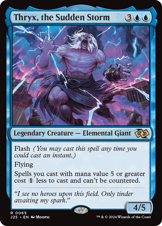 Thryx, the Sudden Storm (J25-065) - Foundations Jumpstart
