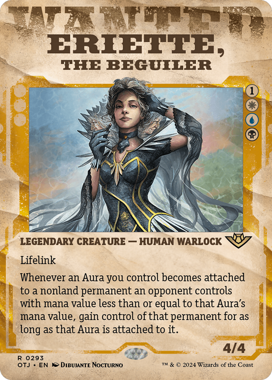 Eriette, the Beguiler (Showcase) (OTJ-293) - Outlaws of Thunder Junction: (Showcase) (Borderless)