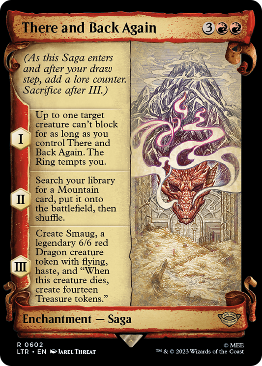 There and Back Again (Showcase Scrolls) (LTR-602) - The Lord of the Rings: Tales of Middle-earth: (Showcase)