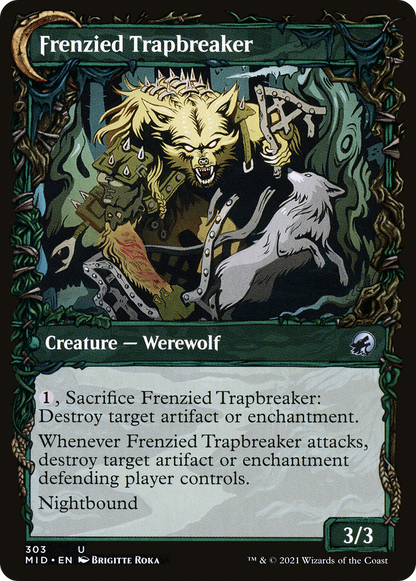 Outland Liberator (Showcase) (MID-303) - Innistrad: Midnight Hunt: (Showcase, Double Faced Transform)