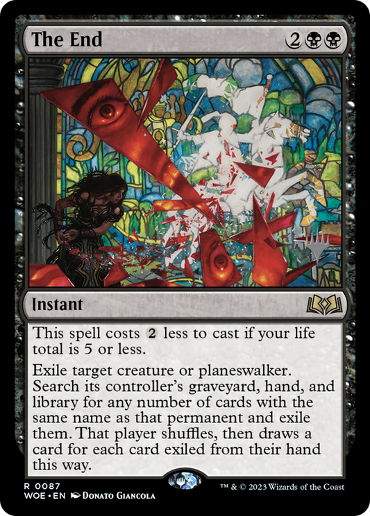 The End (PPWOE-087) - Wilds of Eldraine Promos