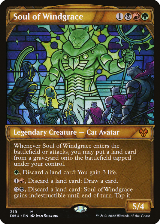 Soul of Windgrace (Showcase) (DMU-319) - Dominaria United: (Showcase) Foil