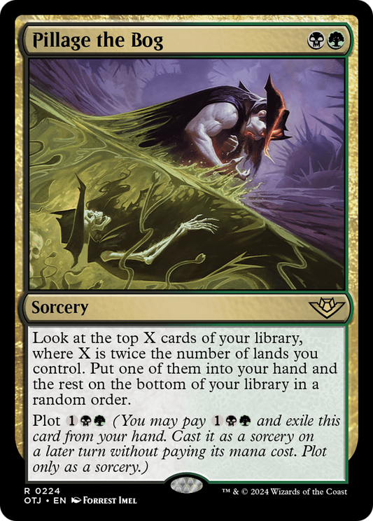 Pillage the Bog (OTJ-224) - Outlaws of Thunder Junction Foil