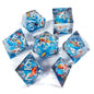 Koi Fish Liquid Core Dice Set