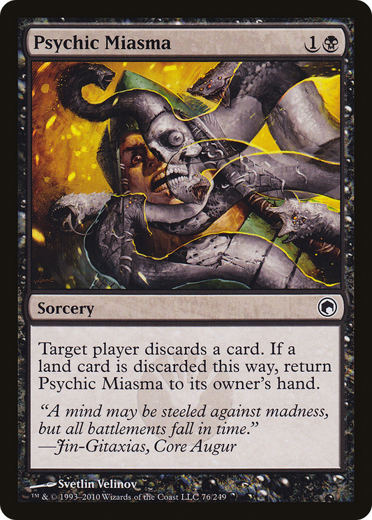 Psychic Miasma (SOM-076) - Scars of Mirrodin