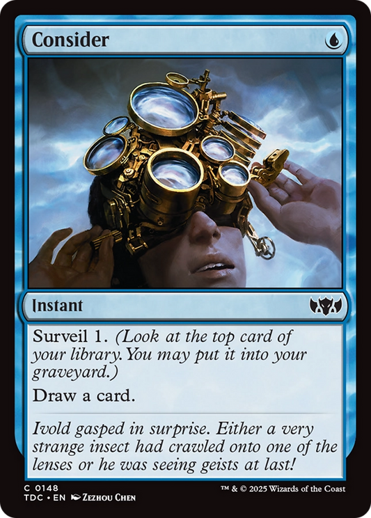 Consider (TDC-148) - Commander: Tarkir: Dragonstorm