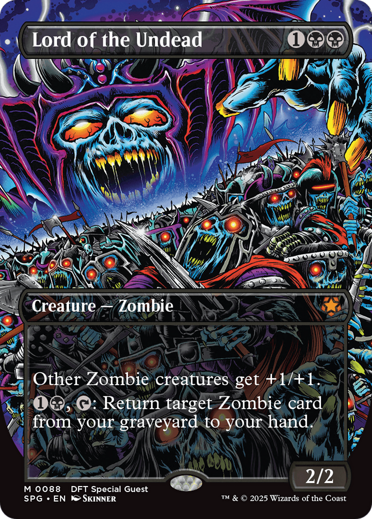 Lord of the Undead (SPG-088) - Special Guests (Borderless) Foil