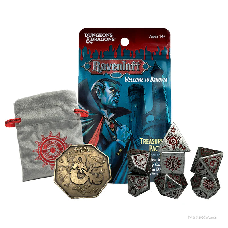 Sirius Dice D&D Ravenloft: Castle Ravenloft Blind Treasure Pack