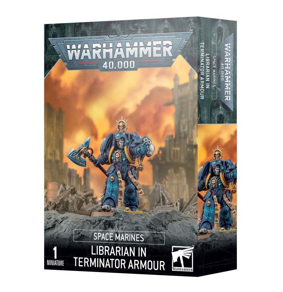 Warhammer 40k Space Marines - Librarian in Terminator Armour 48-06