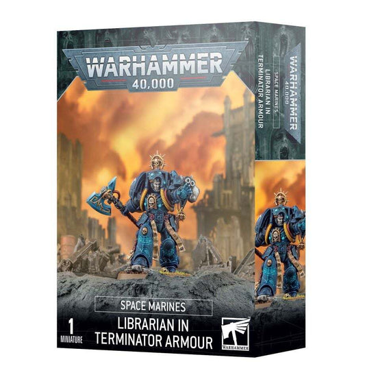 Warhammer 40k Space Marines - Librarian in Terminator Armour 48-06