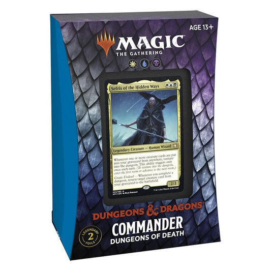 Magic the Gathering Adventures in the Forgotten Realms Dungeons of Death Commander Deck