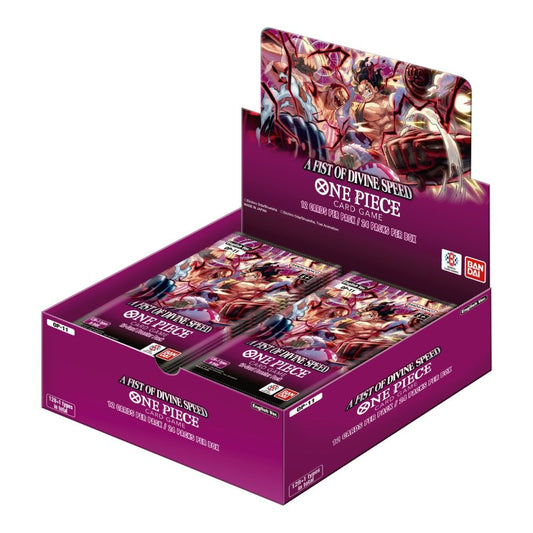 One Piece Card Game - A Fist of Divine Speed OP-11 Booster Box (PREORDER)