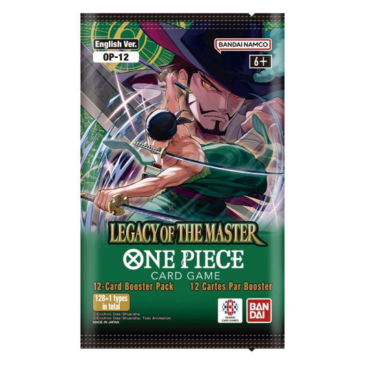 One Piece Card Game: Booster Pack – Legacy Of The Master OP-12