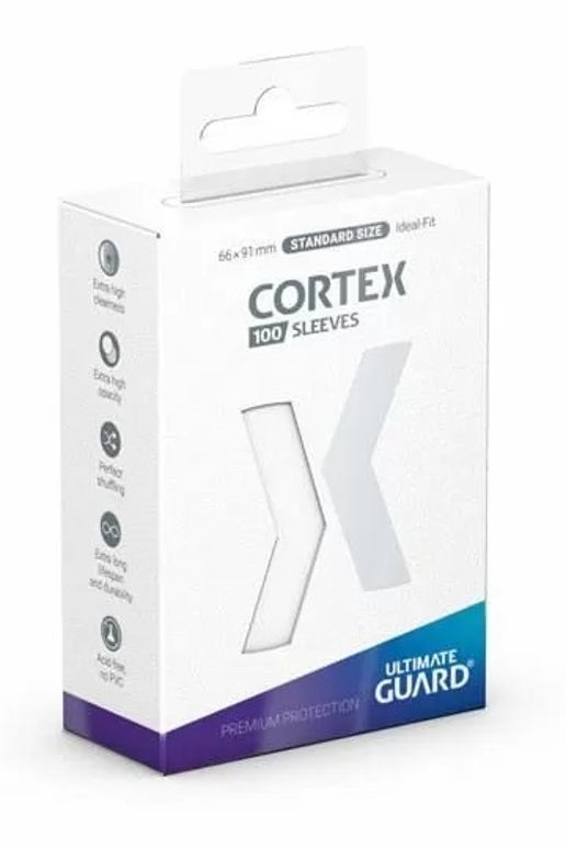 Ultimate Guard Cortex Sleeves Standard Size Matte White (100)