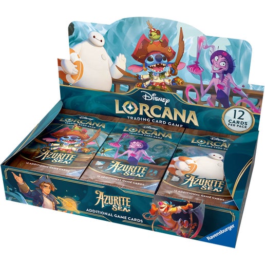 Disney Lorcana Set 6 : Azurite Sea TCG Booster Pack Display