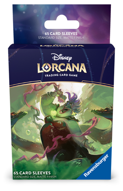 Disney Lorcana Set 7 : Archazia's Island Sleeves: Ursula – Deceiver of All
