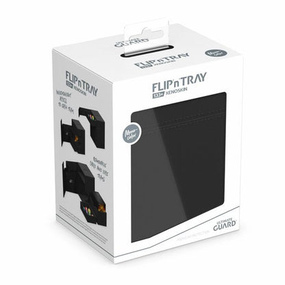 Ultimate Guard: Deck Box – XenoSkin Flip´n´Tray 133+ Black