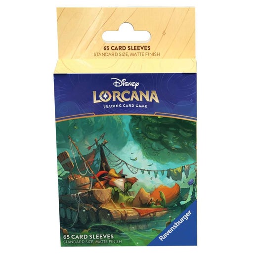 Disney Lorcana Set 3 : Into the Inklands Robinhood Card Sleeves