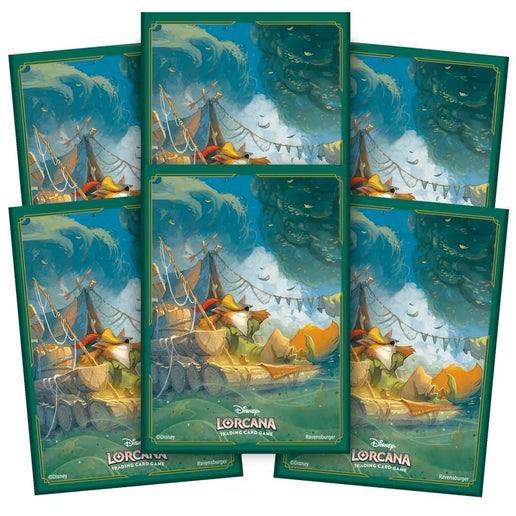 Disney Lorcana Set 3 : Into the Inklands Robinhood Card Sleeves