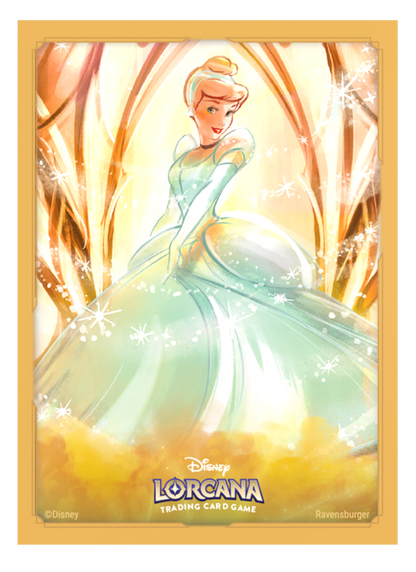 Disney Lorcana Set 7 : Archazia's Island Sleeves: Cinderella - Ballroom Sensation