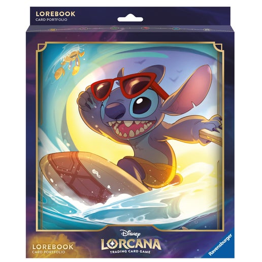 Disney Lorcana Set 1 The First Chapter Stitch 4-Pocket Portfolio