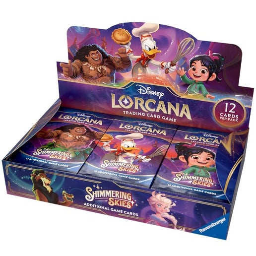 Disney Lorcana Set 5 : Shimmering Skies TCG Booster Pack Display