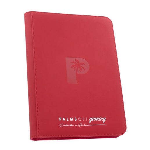 Palms Off Gaming Collector's Series 9 Pocket Zip Trading Card Binder - BLACK
