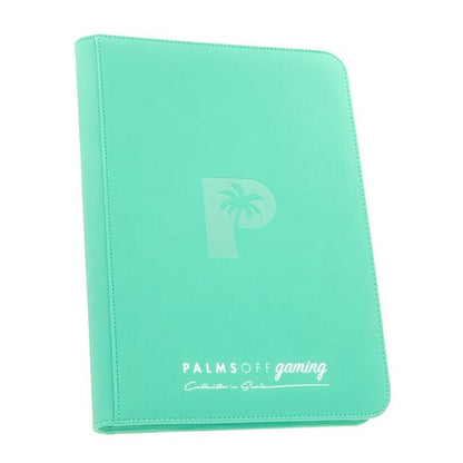 Palms Off Gaming Collector's Series 9 Pocket Zip Trading Card Binder - BLACK